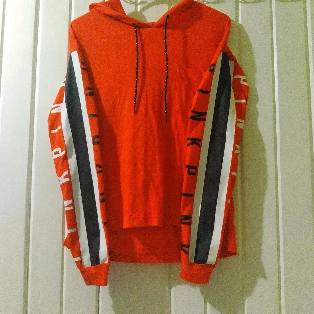 Vs pink lightweight hoodie X-small EUC